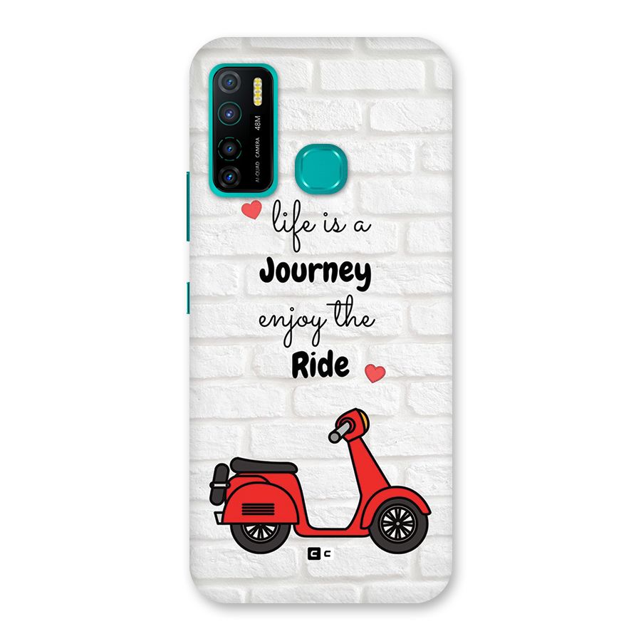 Life Is A Journey Back Case for Infinix Hot 9 Pro