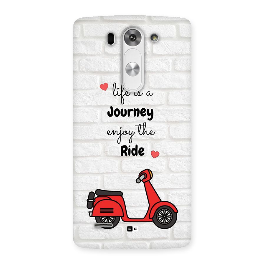 Life Is A Journey Back Case for LG G3 Beat