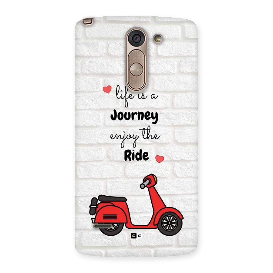 Life Is A Journey Back Case for LG G3 Stylus