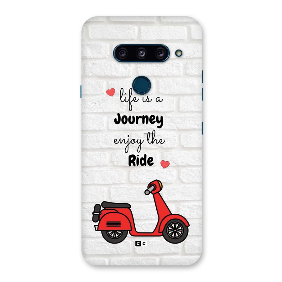 Life Is A Journey Back Case for LG  V40 ThinQ