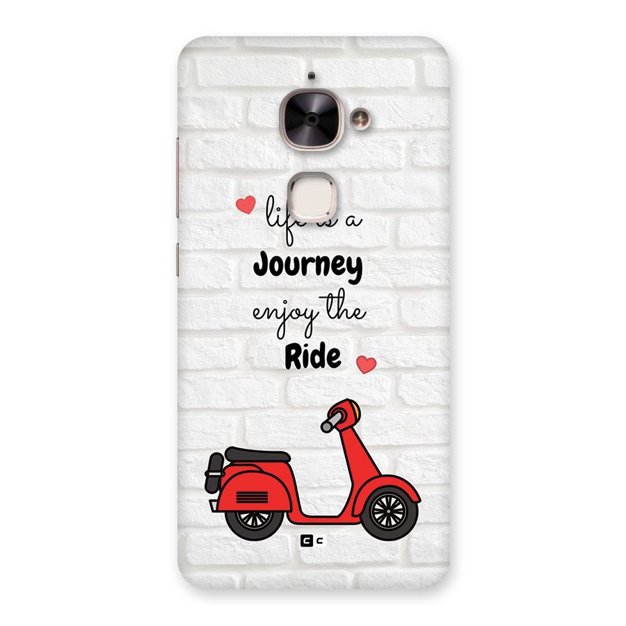 Life Is A Journey Back Case for Le 2