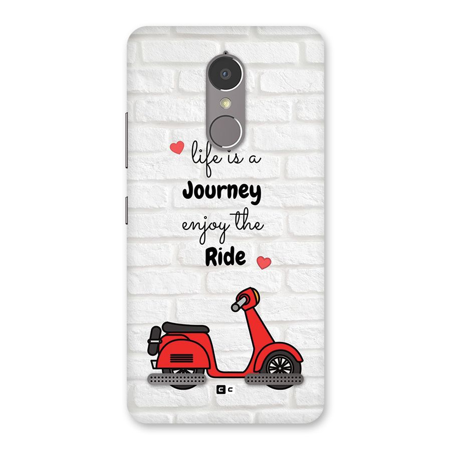 Life Is A Journey Back Case for Lenovo K6