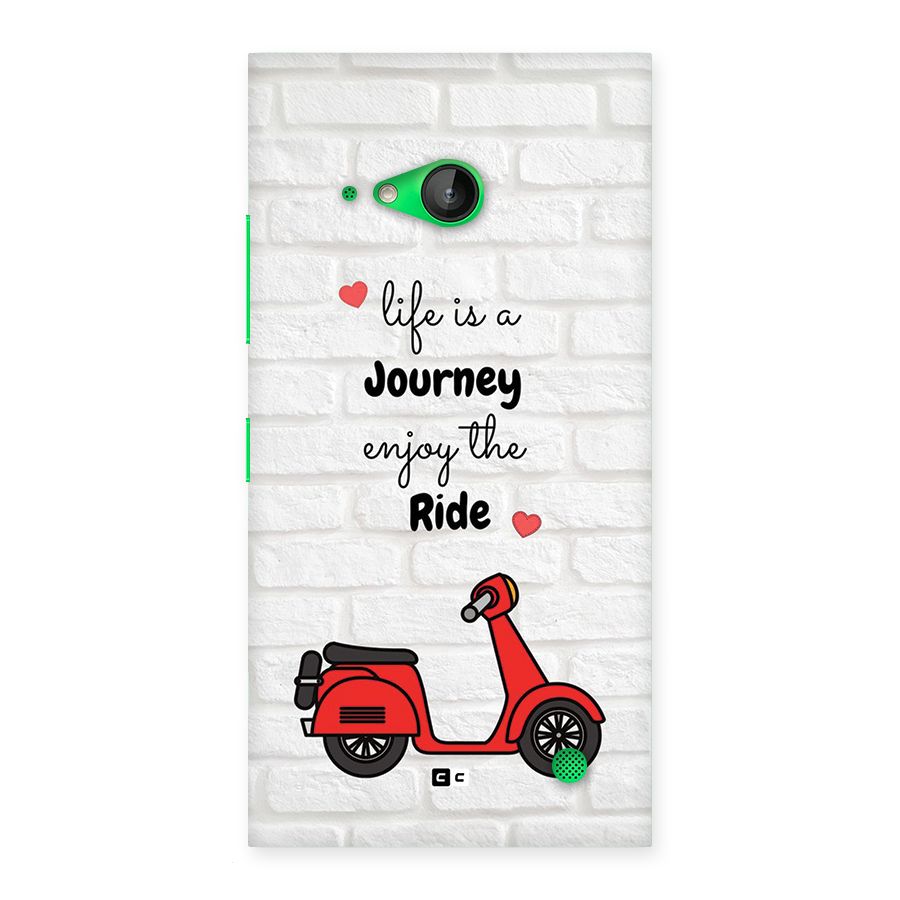 Life Is A Journey Back Case for Lumia 730