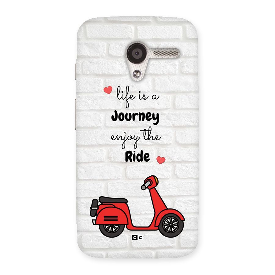 Life Is A Journey Back Case for Moto X