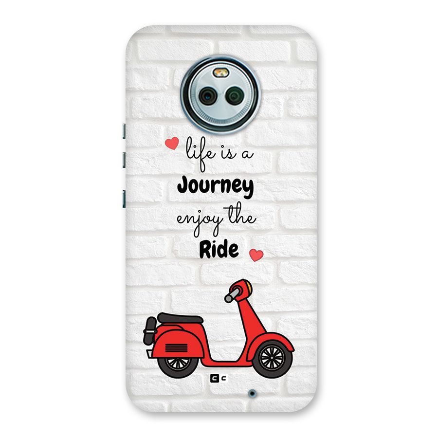 Life Is A Journey Back Case for Moto X4