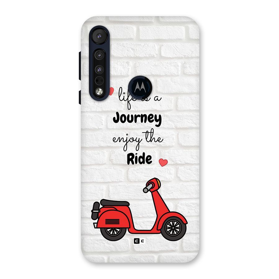 Life Is A Journey Back Case for Motorola One Macro