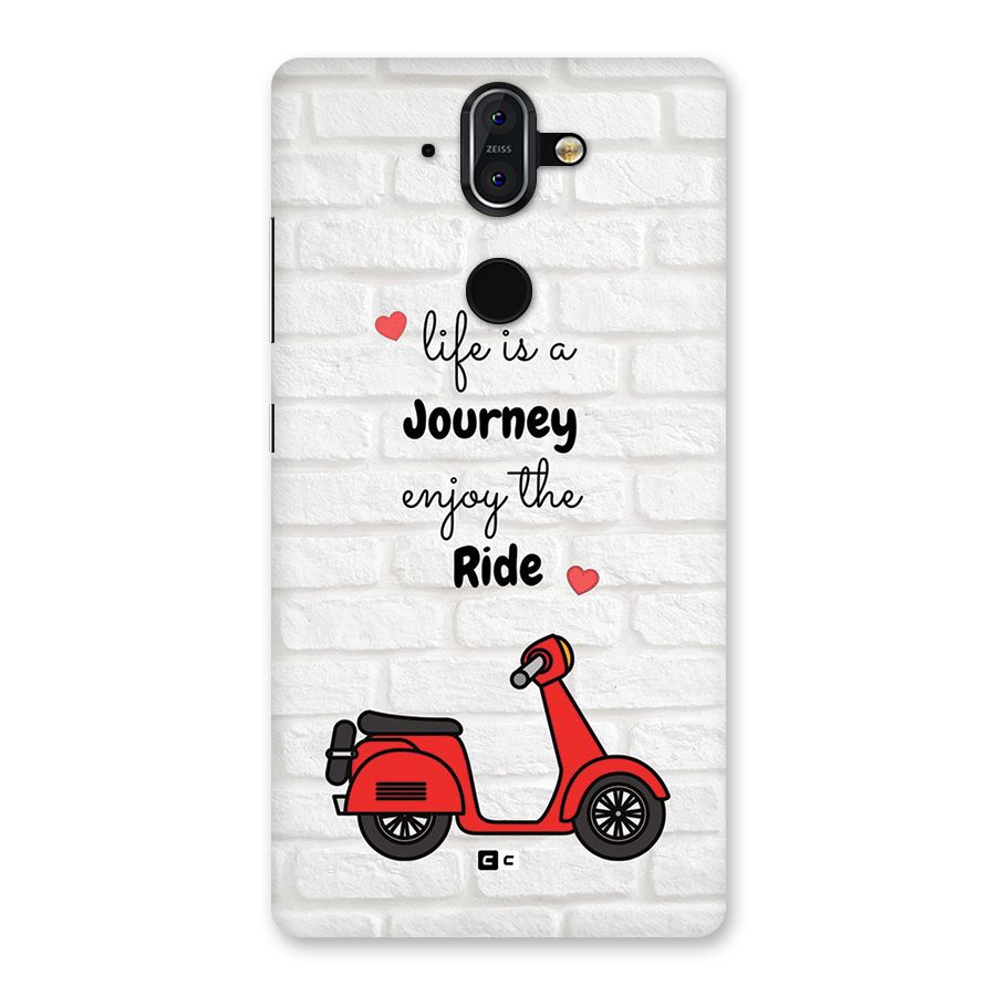 Life Is A Journey Back Case for Nokia 8 Sirocco