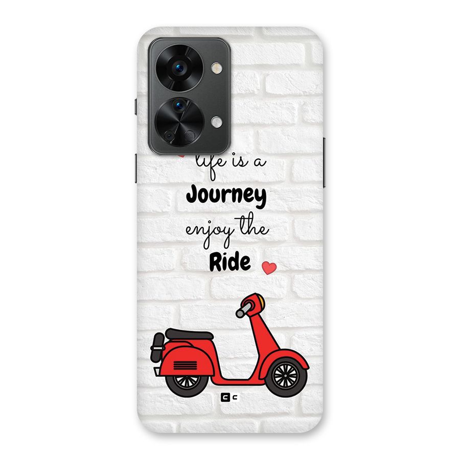 Life Is A Journey Back Case for OnePlus Nord 2T