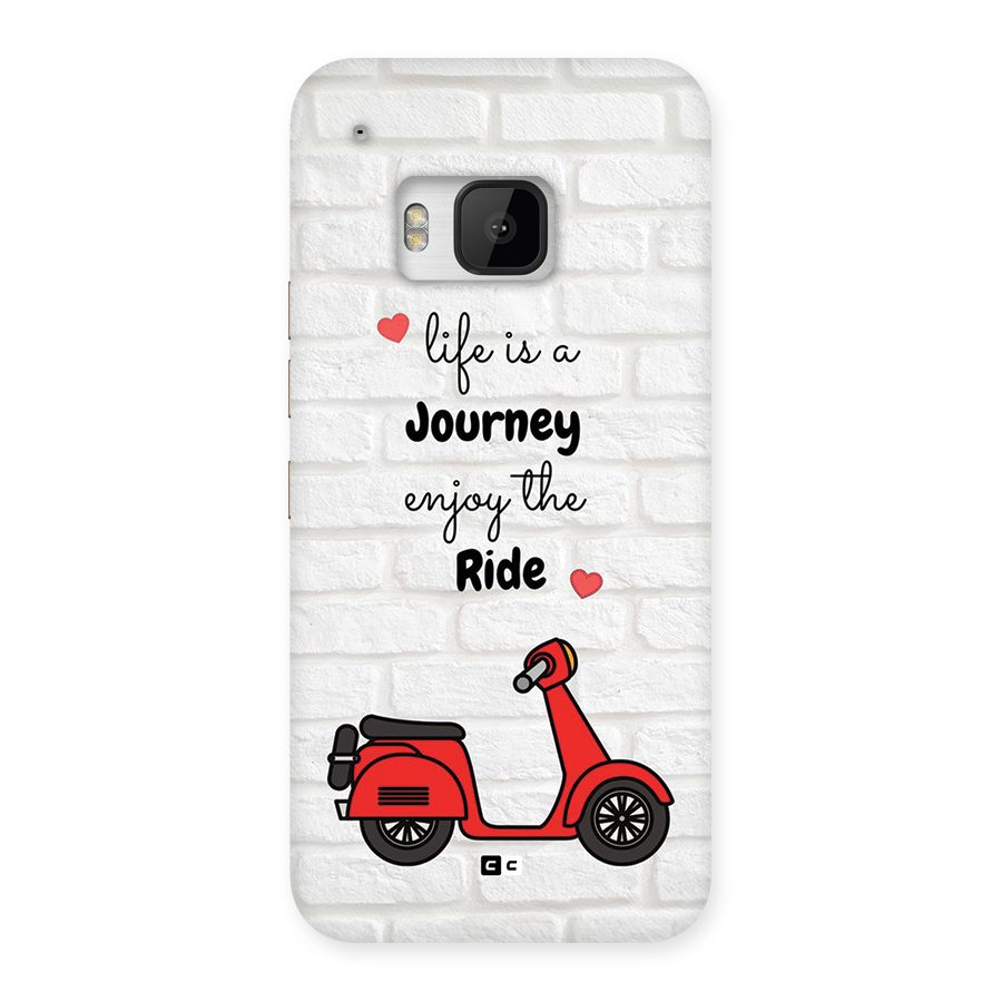 Life Is A Journey Back Case for One M9