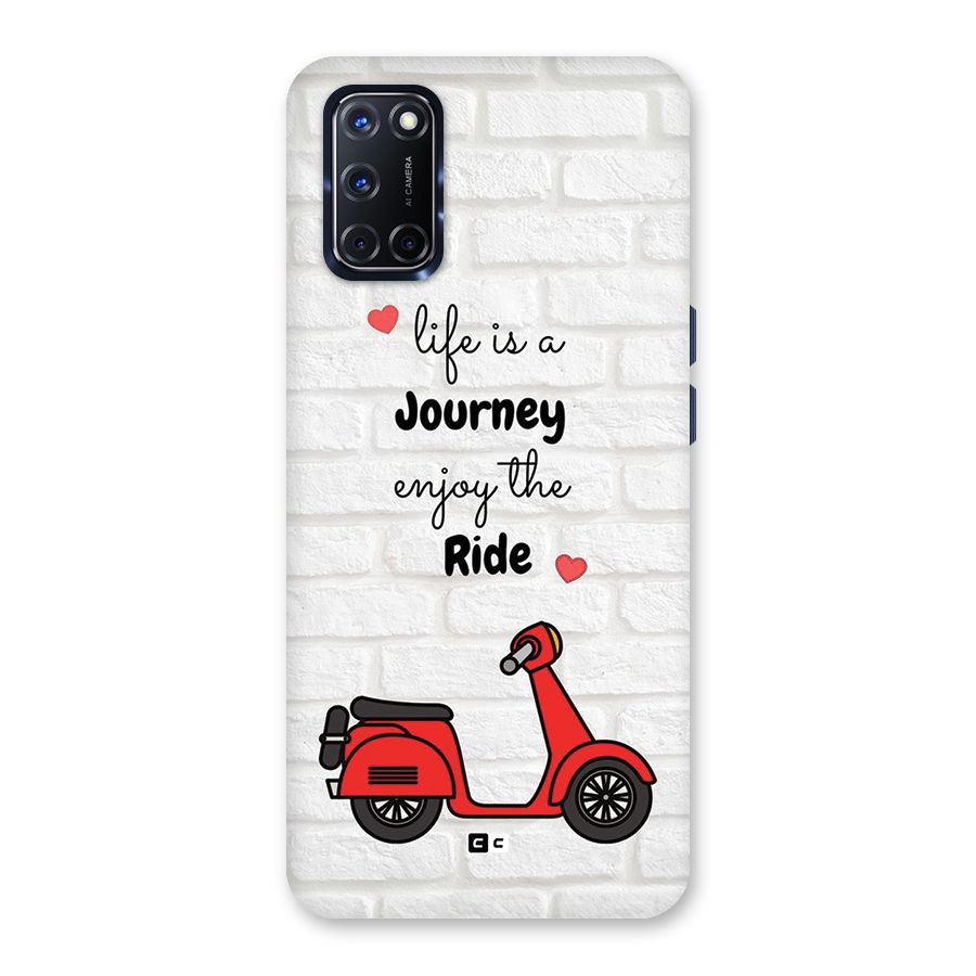 Life Is A Journey Back Case for Oppo A52