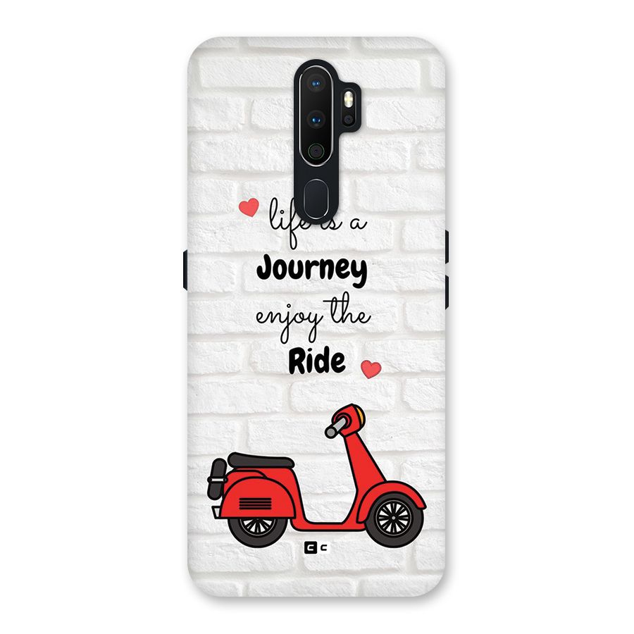 Life Is A Journey Back Case for Oppo A5 (2020)