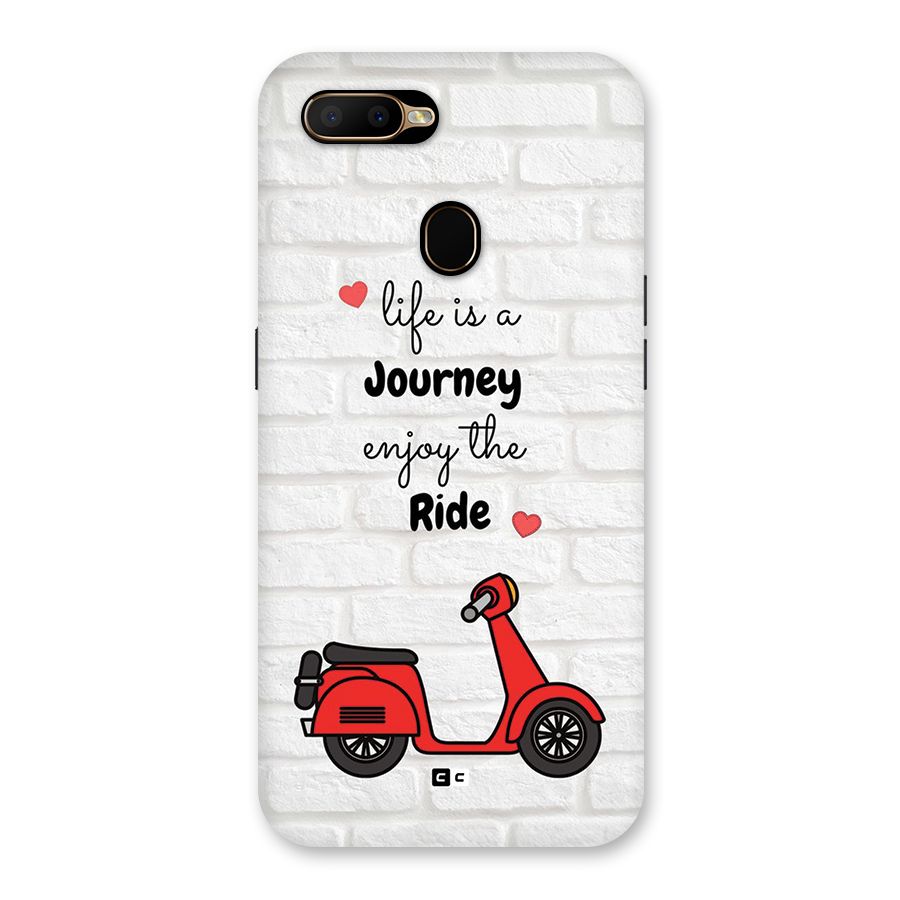 Life Is A Journey Back Case for Oppo A5s