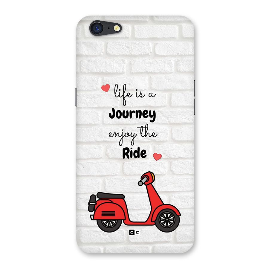 Life Is A Journey Back Case for Oppo A71