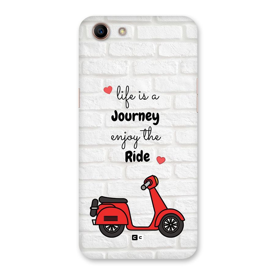 Life Is A Journey Back Case for Oppo A83 (2018)
