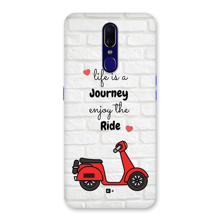 Life Is A Journey Back Case for Oppo A9