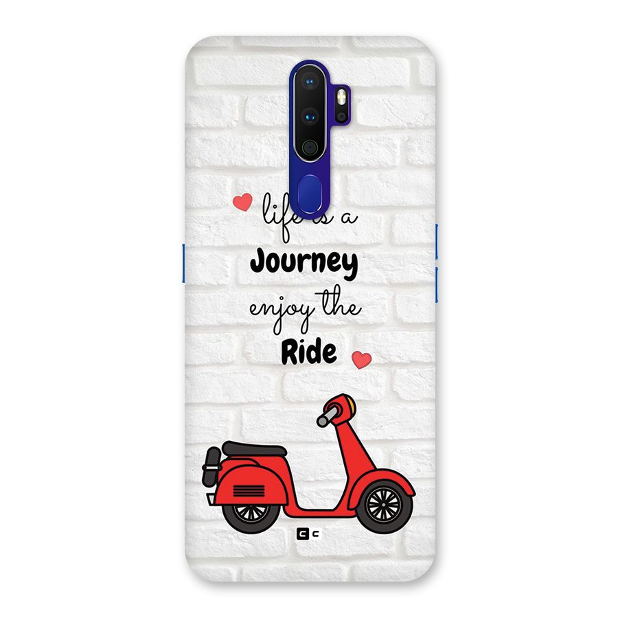 Life Is A Journey Back Case for Oppo A9 (2020)