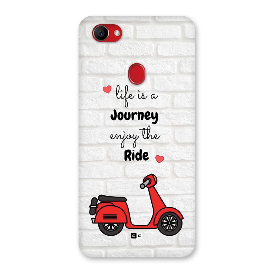 Life Is A Journey Back Case for Oppo F7