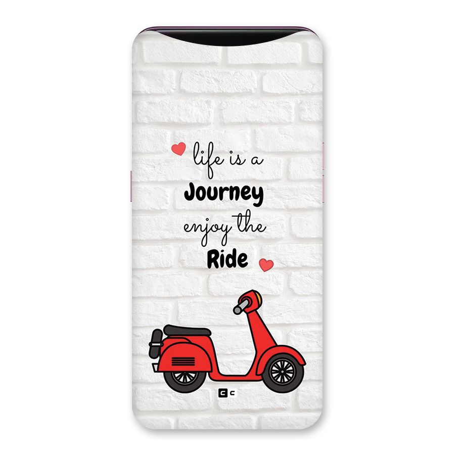 Life Is A Journey Back Case for Oppo Find X