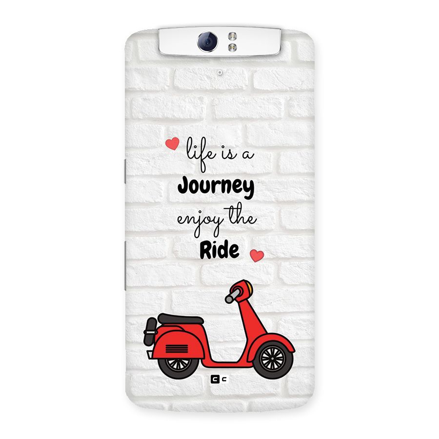 Life Is A Journey Back Case for Oppo N1