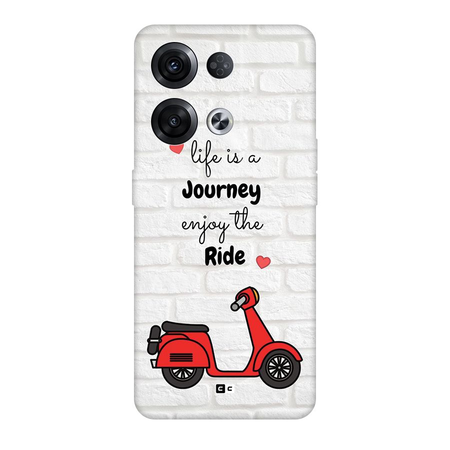 Life Is A Journey Back Case for Oppo Reno8 Pro 5G