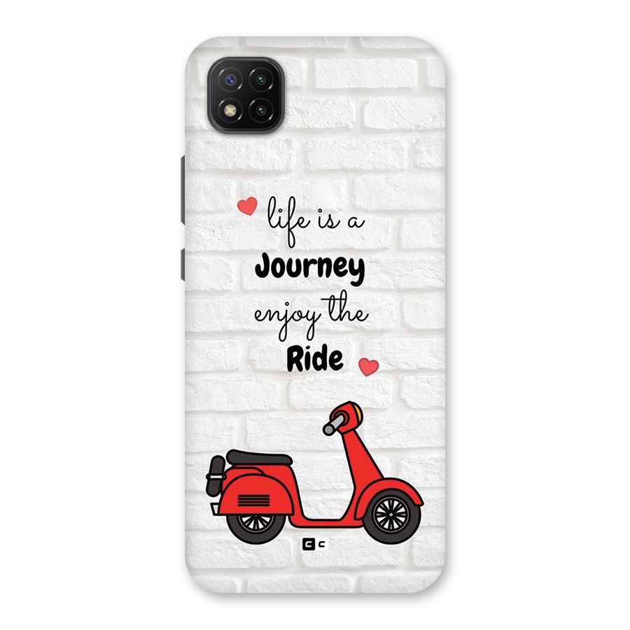 Life Is A Journey Back Case for Poco C3