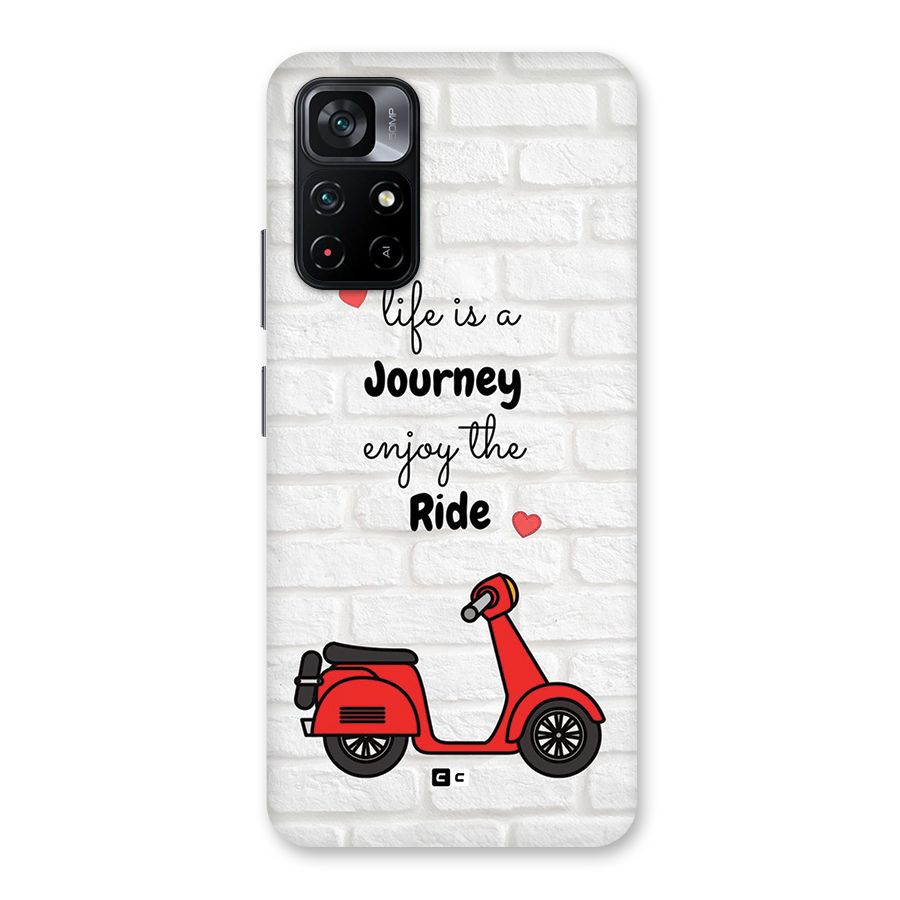 Life Is A Journey Back Case for Poco M4 Pro 5G