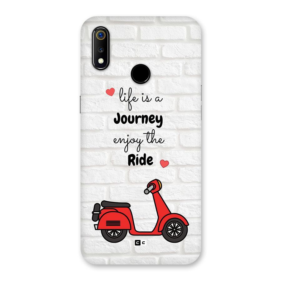Life Is A Journey Back Case for Realme 3