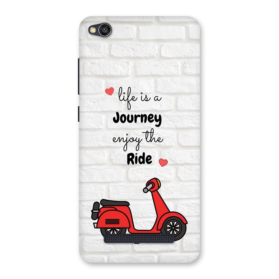 Life Is A Journey Back Case for Redmi 4A