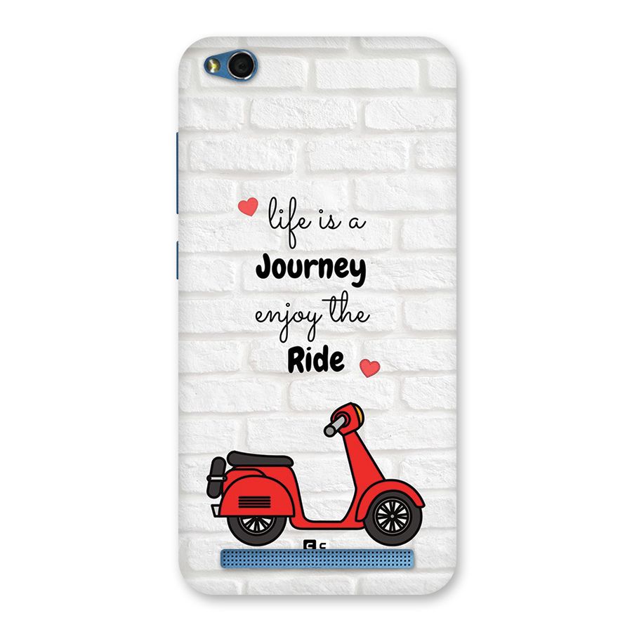 Life Is A Journey Back Case for Redmi 5A