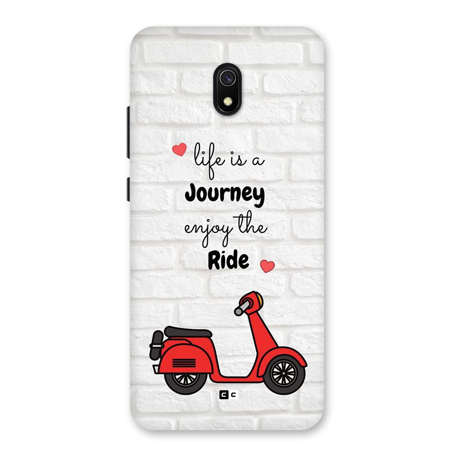 Life Is A Journey Back Case for Redmi 8A