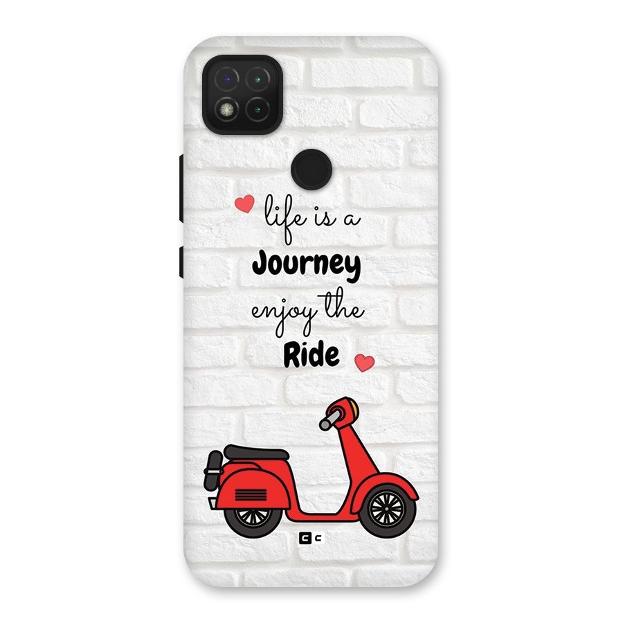 Life Is A Journey Back Case for Redmi 9 Activ