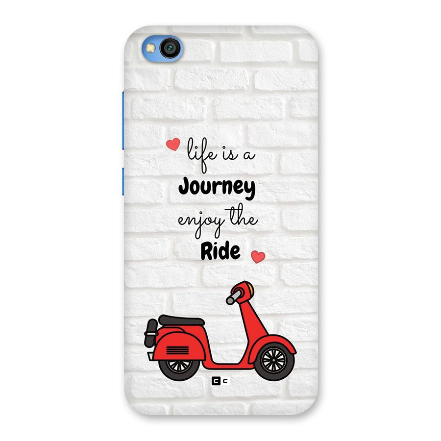 Life Is A Journey Back Case for Redmi Go