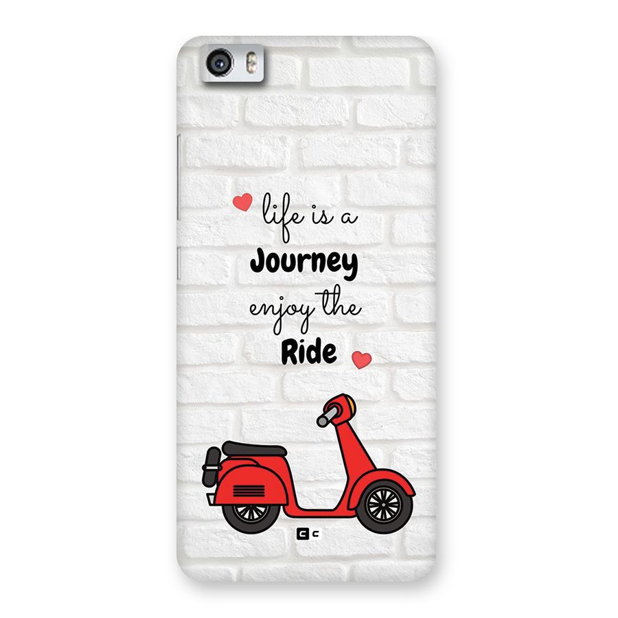 Life Is A Journey Back Case for Redmi Mi 5