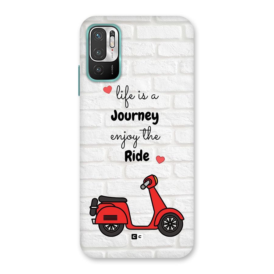 Life Is A Journey Back Case for Redmi Note 10T 5G