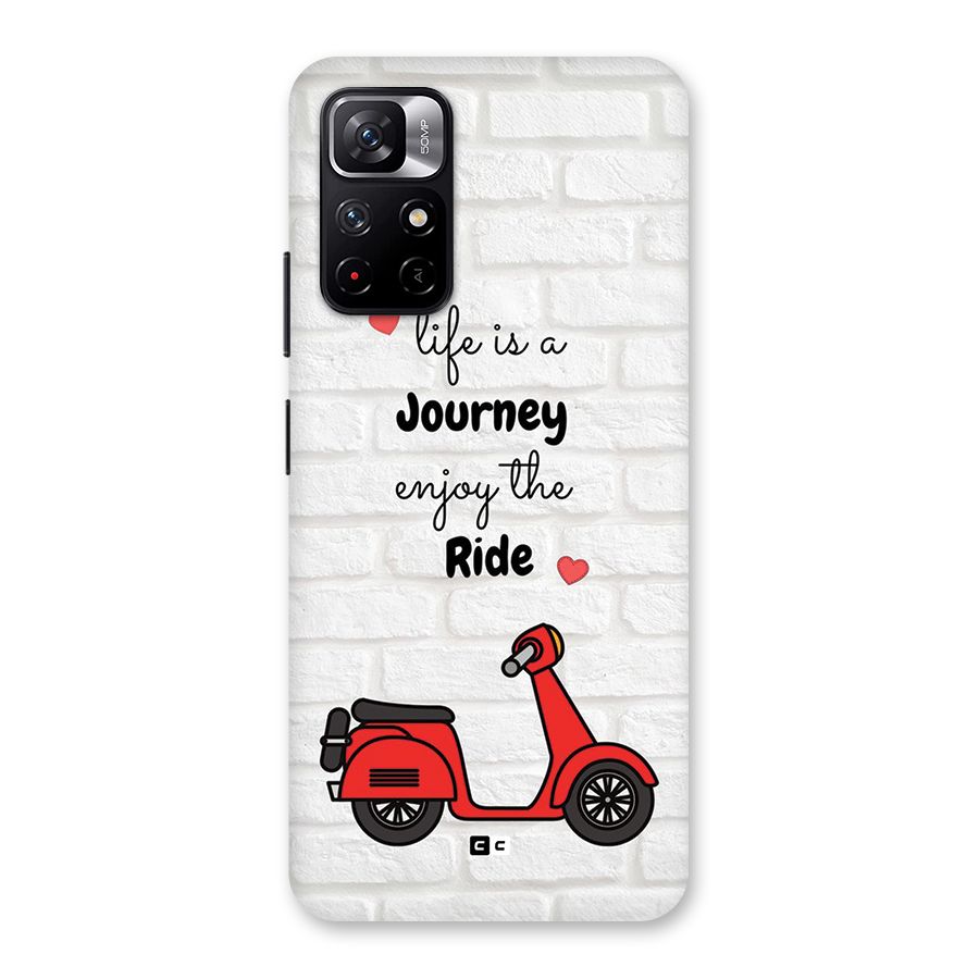 Life Is A Journey Back Case for Redmi Note 11T 5G
