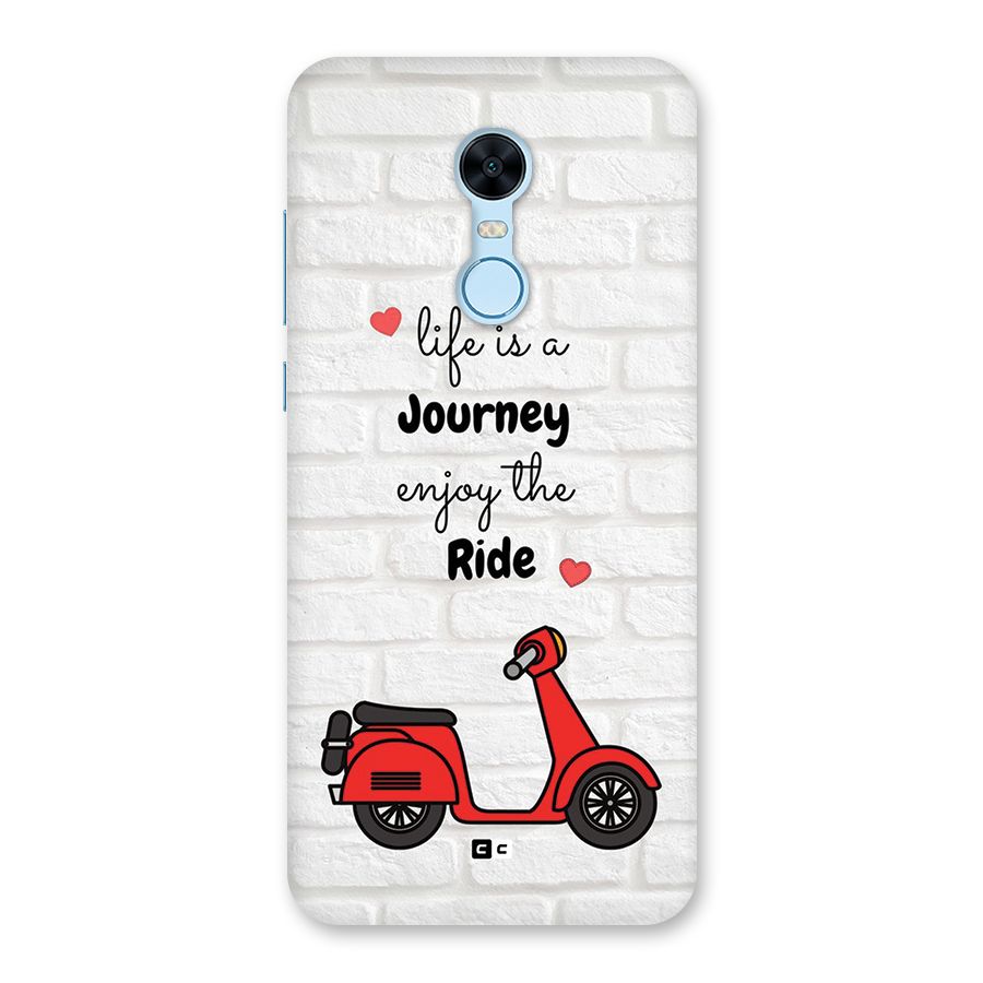 Life Is A Journey Back Case for Redmi Note 5