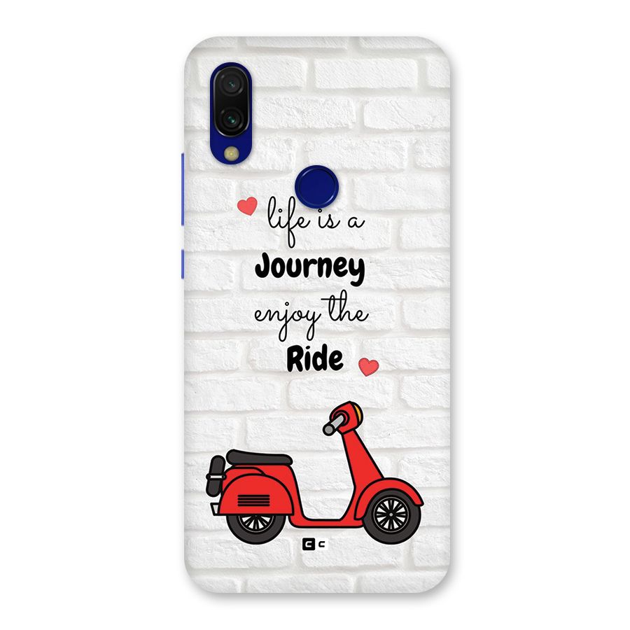 Life Is A Journey Back Case for Redmi Y3
