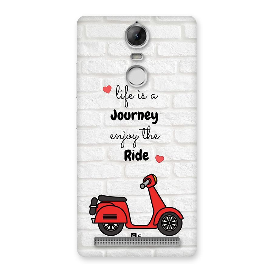 Life Is A Journey Back Case for Vibe K5 Note