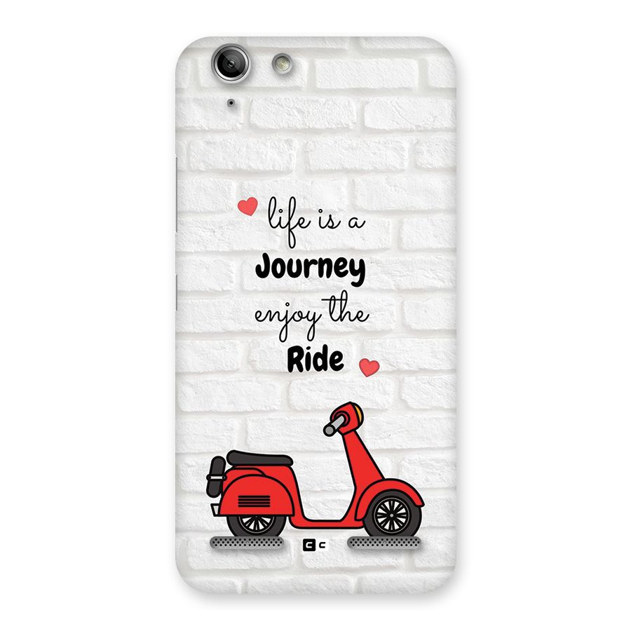 Life Is A Journey Back Case for Vibe K5 Plus