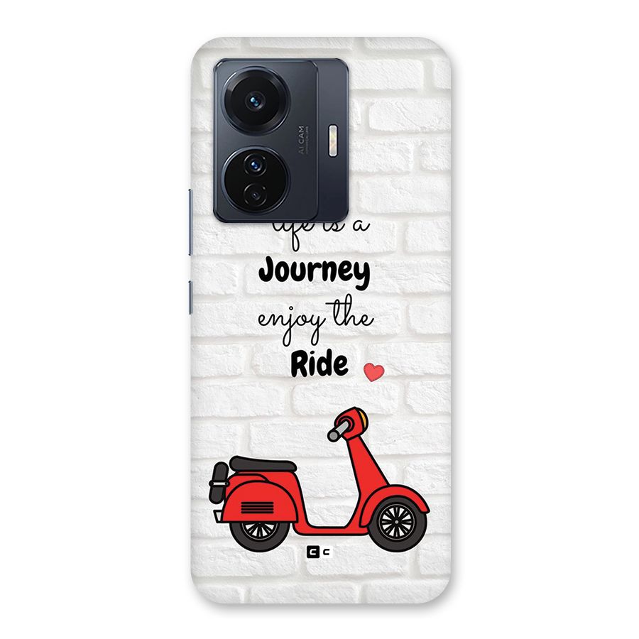 Life Is A Journey Back Case for Vivo T1 Pro