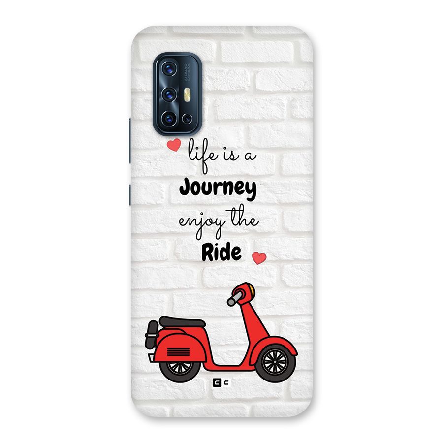 Life Is A Journey Back Case for Vivo V17