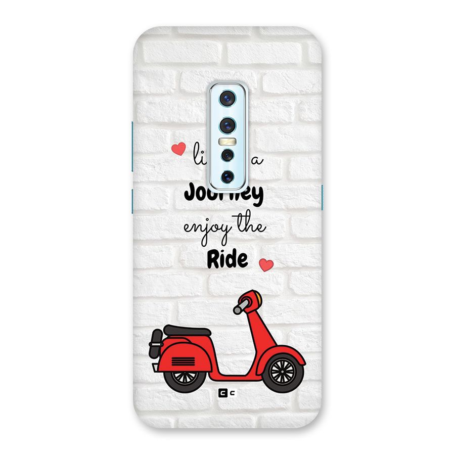 Life Is A Journey Back Case for Vivo V17 Pro
