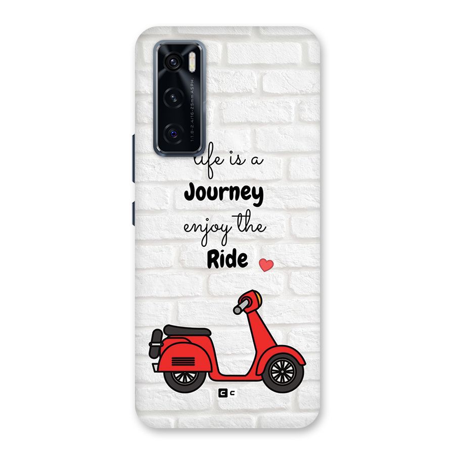 Life Is A Journey Back Case for Vivo V20 SE