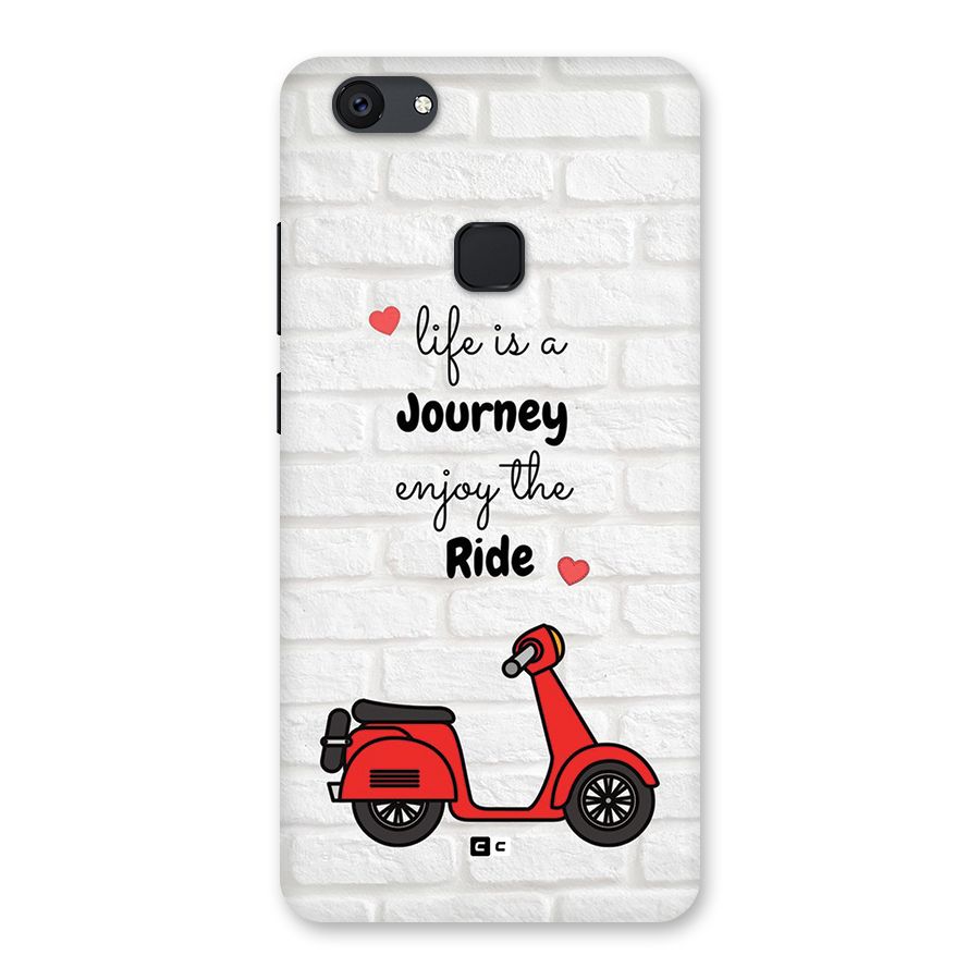 Life Is A Journey Back Case for Vivo V7 Plus