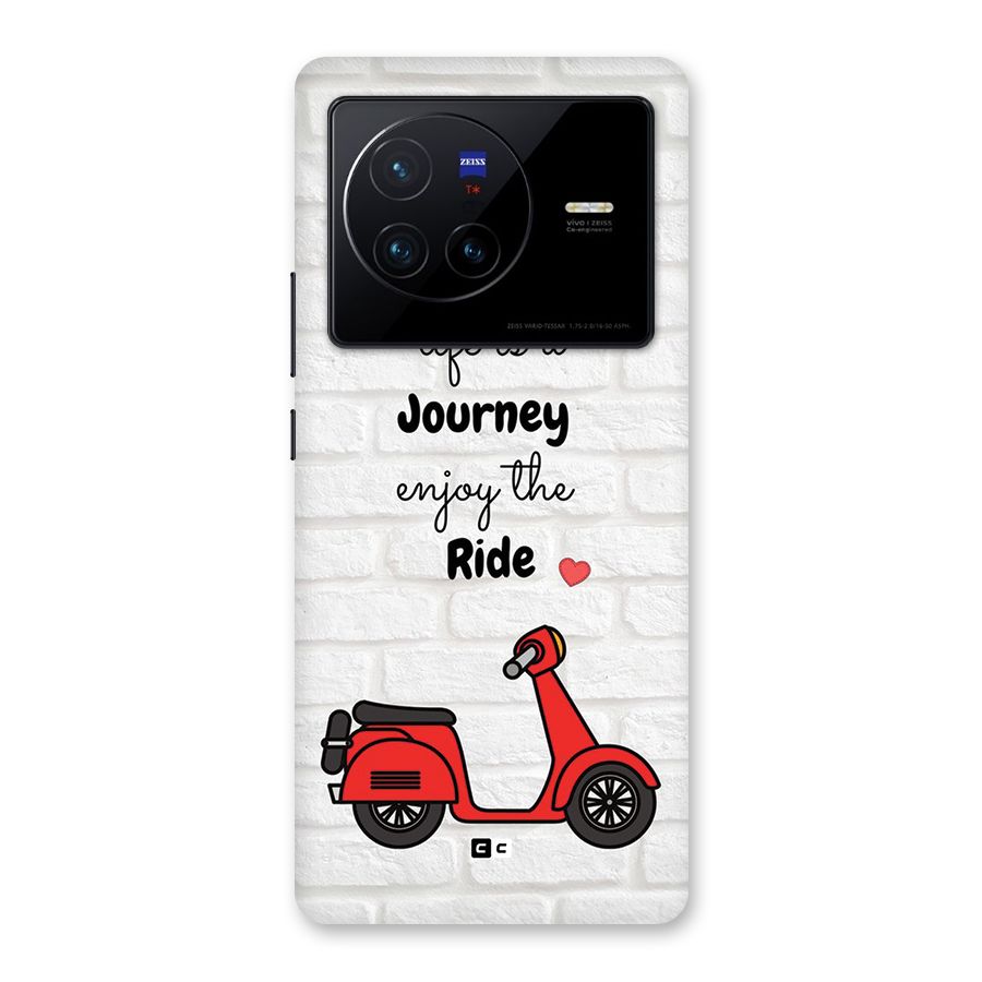 Life Is A Journey Back Case for Vivo X80