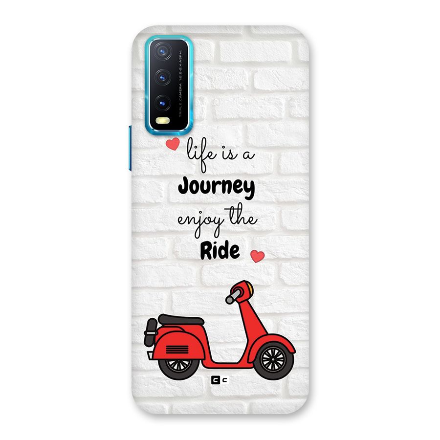 Life Is A Journey Back Case for Vivo Y20