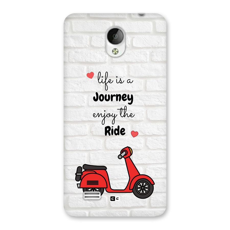 Life Is A Journey Back Case for Vivo Y21