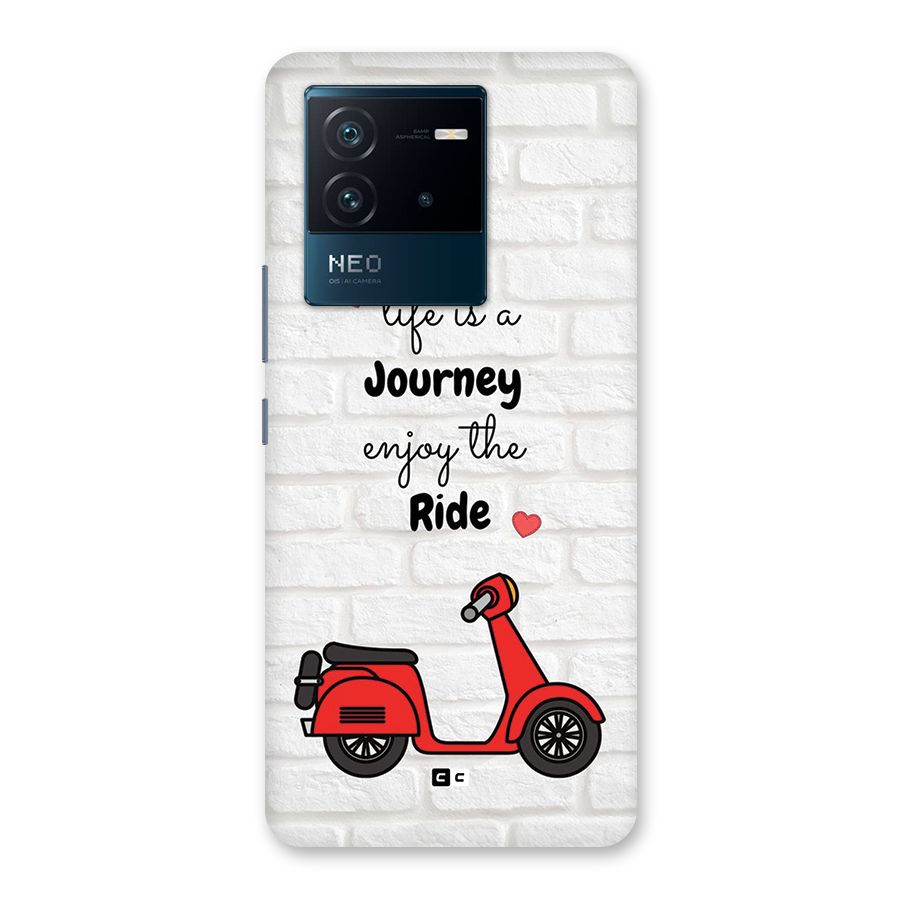 Life Is A Journey Back Case for Vivo iQOO Neo 6 5G