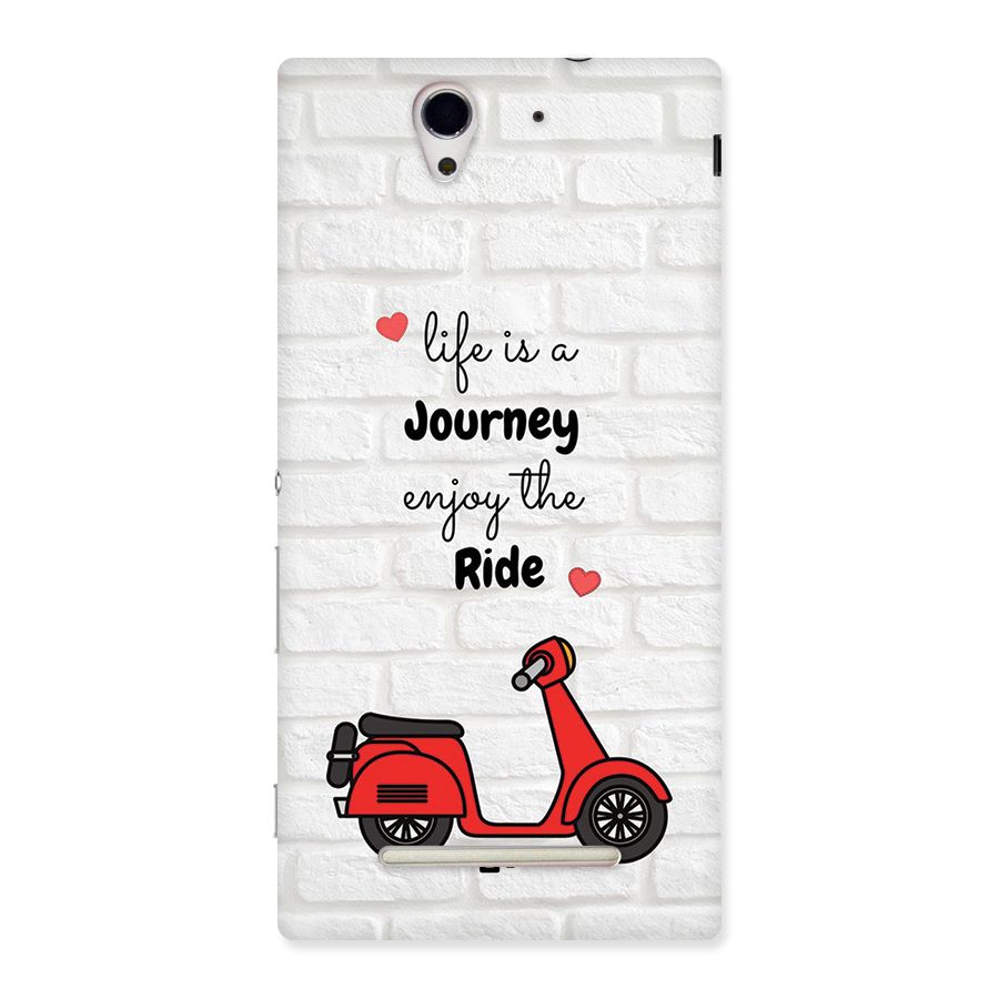 Life Is A Journey Back Case for Xperia C3