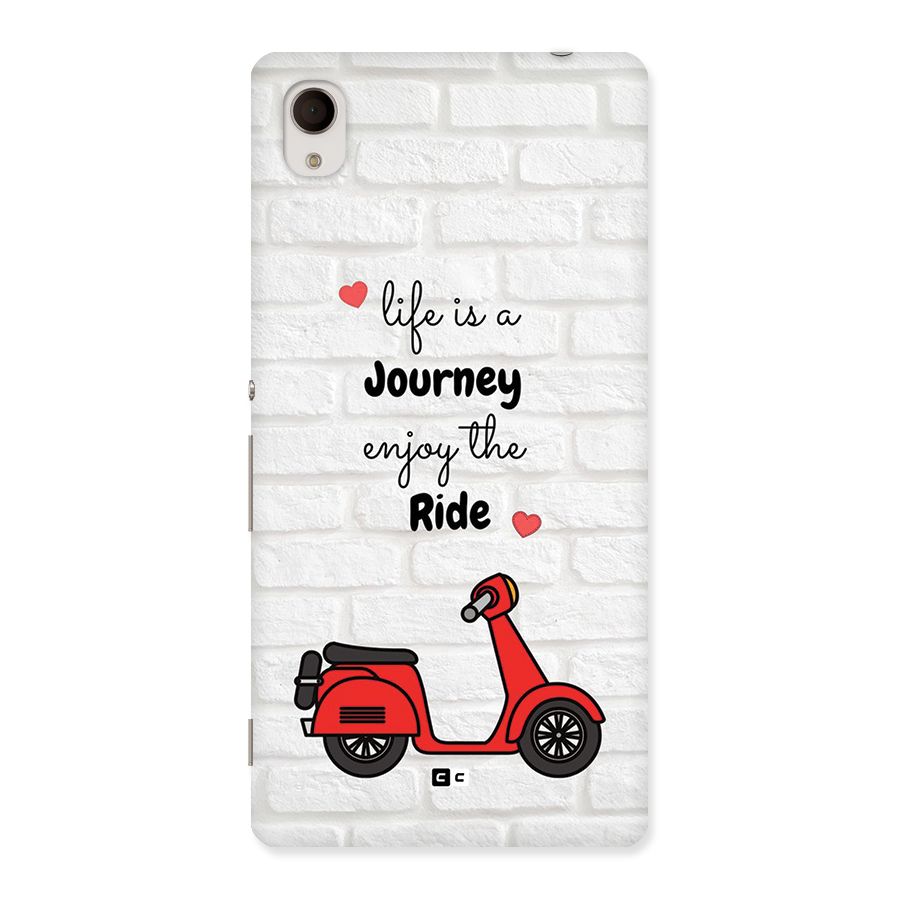 Life Is A Journey Back Case for Xperia M4